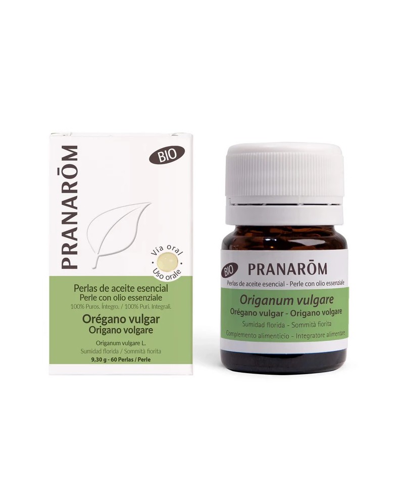 OREGANO vulgar perlas aceite esencial PRANAROM Bio